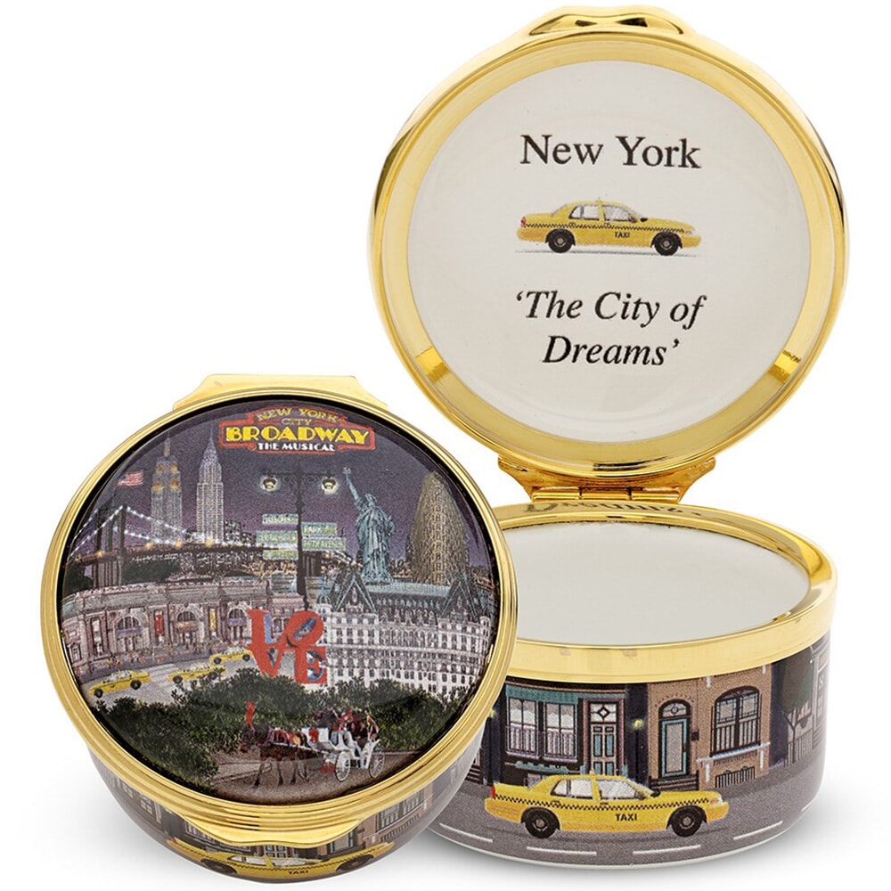 Halcyon Days New York Enamel Box